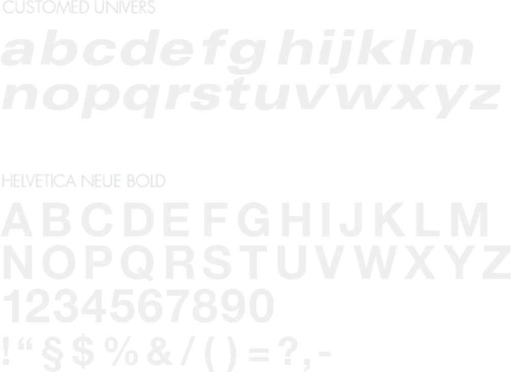 Entwicklung von Logo und Submarken-Systematik Design-Details der Überarbeitung der Corporate Identity