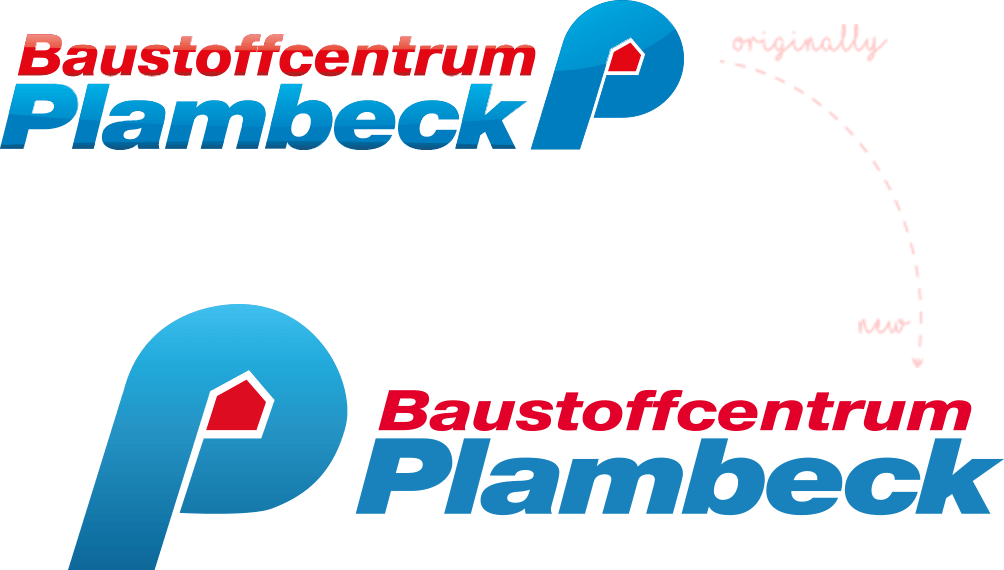 Das Logo: alt und im neuen Design Gegenüberstellung alter und neuer Corporate Identity